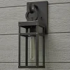 Vintage Suspended Pane Outdoor Sconce - Small