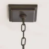 Vintage Suspended Pane Outdoor Pendant