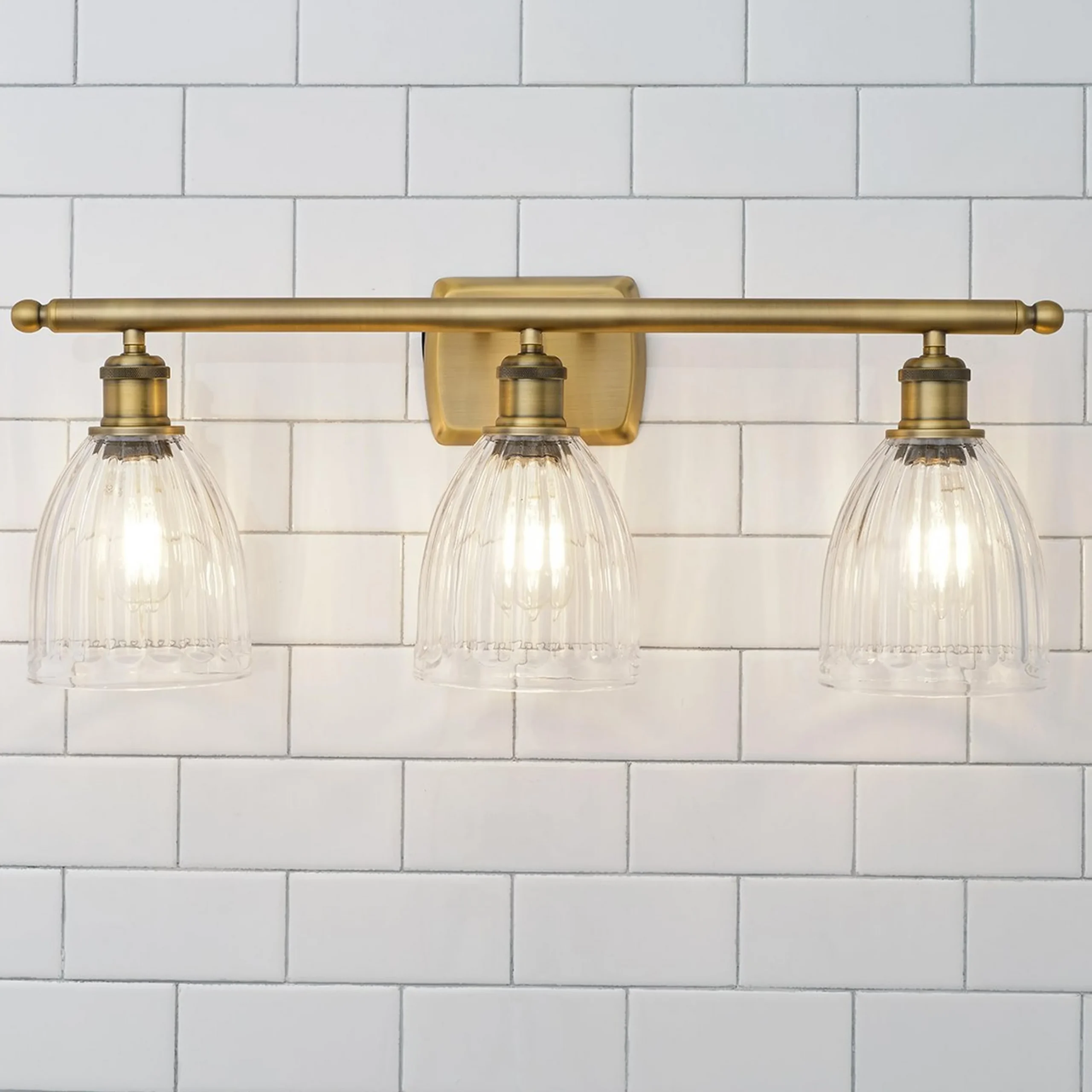 Vintage Update Vanity Light - 3 Light