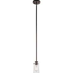 Vintage Vessel Glass Jar Pendant Light