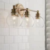 Volta Glass Vanity Light - 3 Light