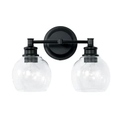 Volta Glass Vanity Light - 2 Light