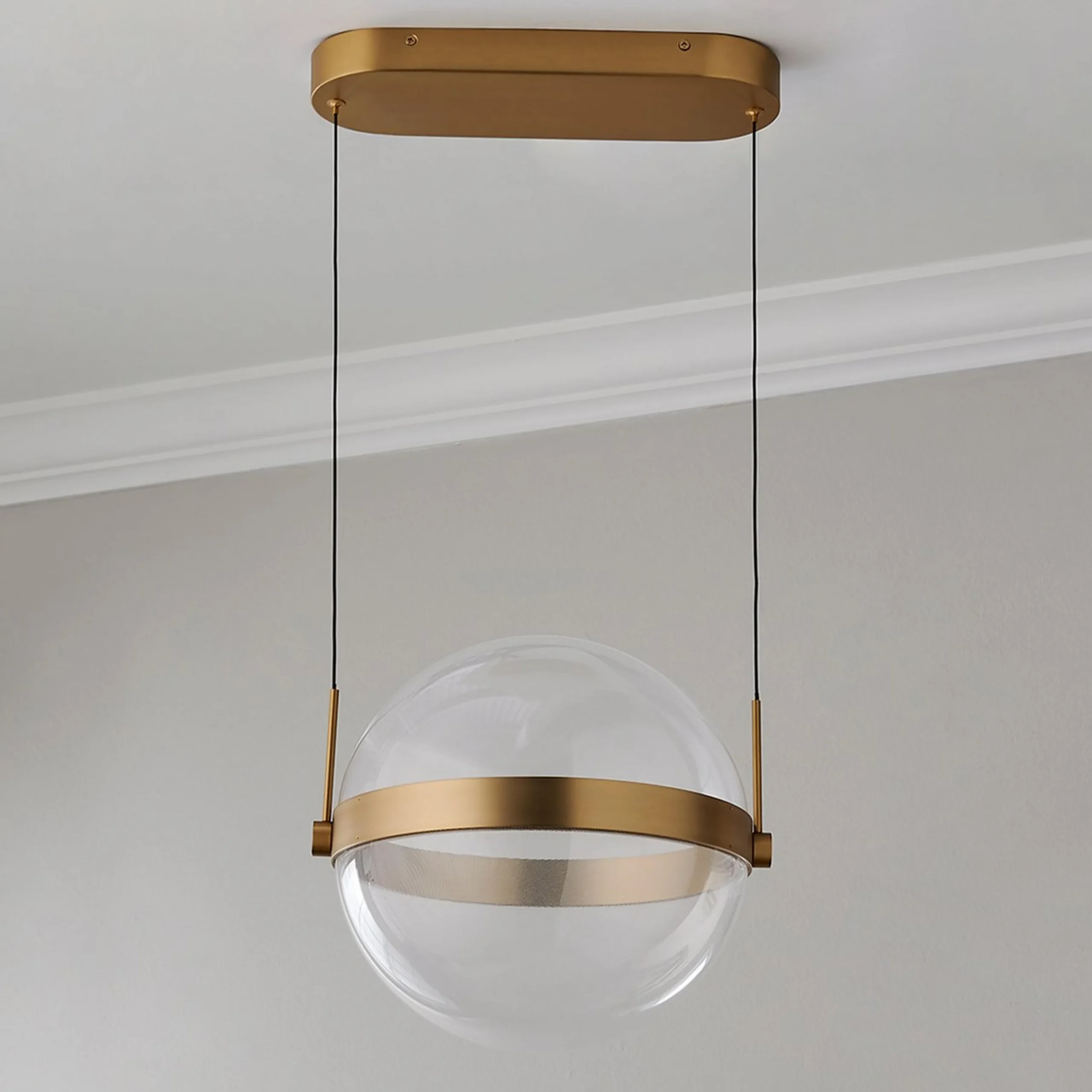 Wardell Shimmering LED Globe Pendant