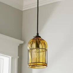 Wendy Umanoff Glass Cage Pendant