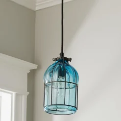 Wendy Umanoff Glass Cage Pendant