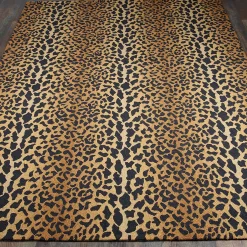 Wool Leopard Rug