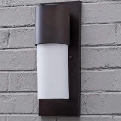 Wright Cylinder Outdoor Sconce