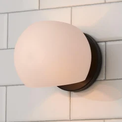 Xaviero Glass Bath Sconce - Opal