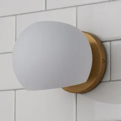 Xaviero Glass Bath Sconce - Opal