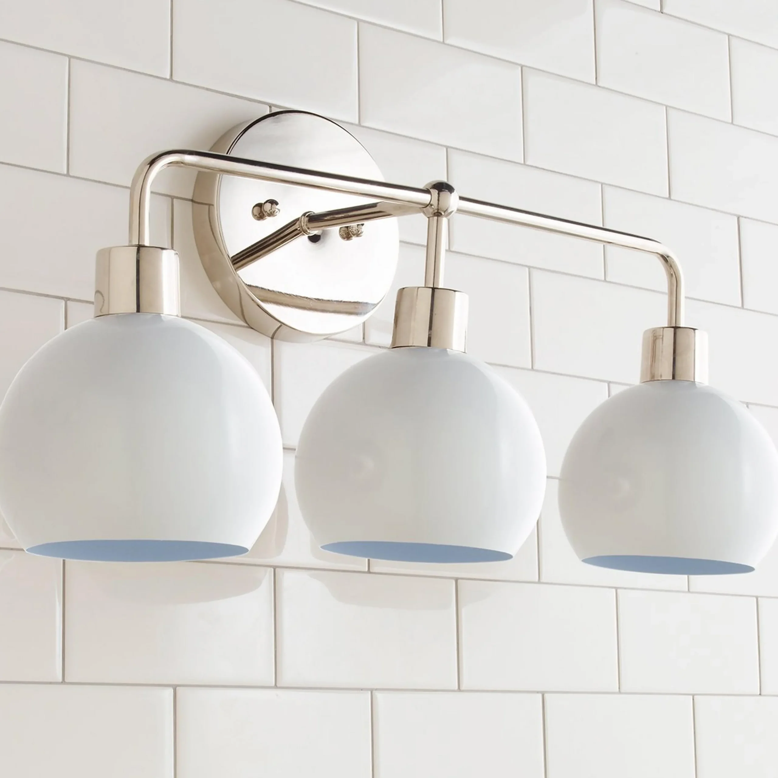 Young House Love Bubble Vanity Light - 3 Light