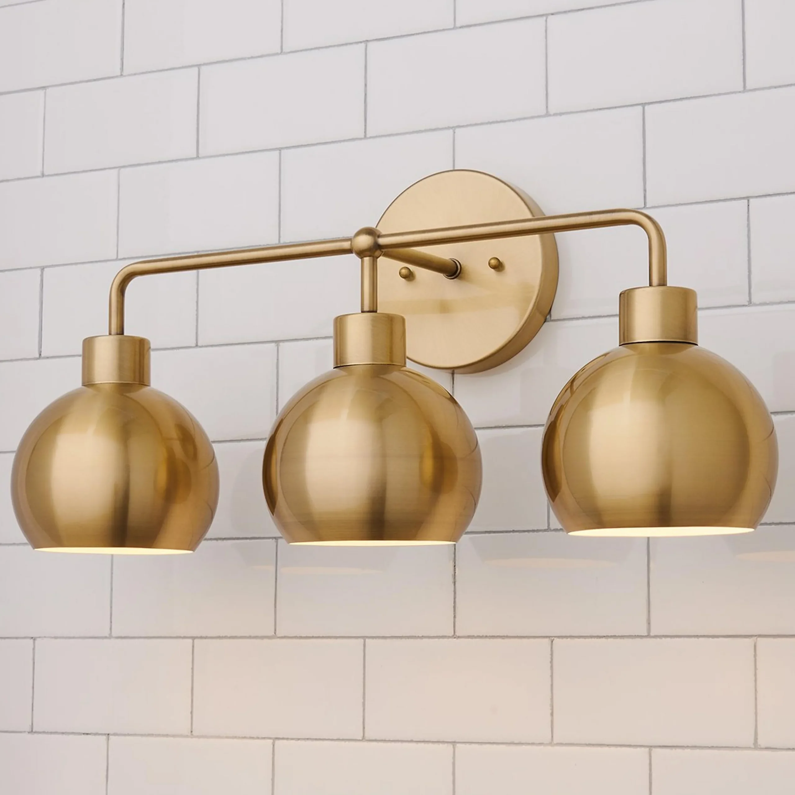 Young House Love Bubble Vanity Light - 3 Light