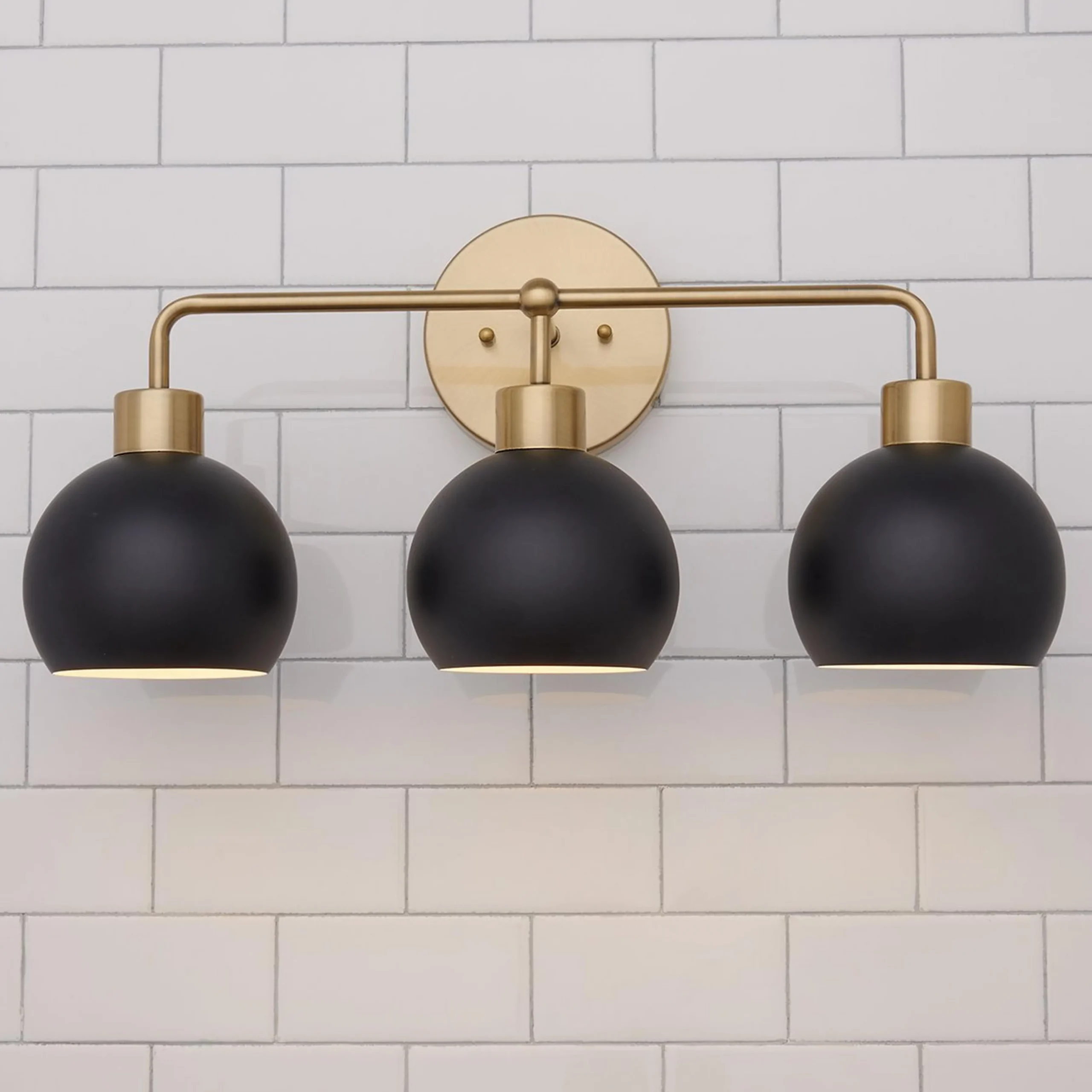 Young House Love Bubble Vanity Light - 3 Light