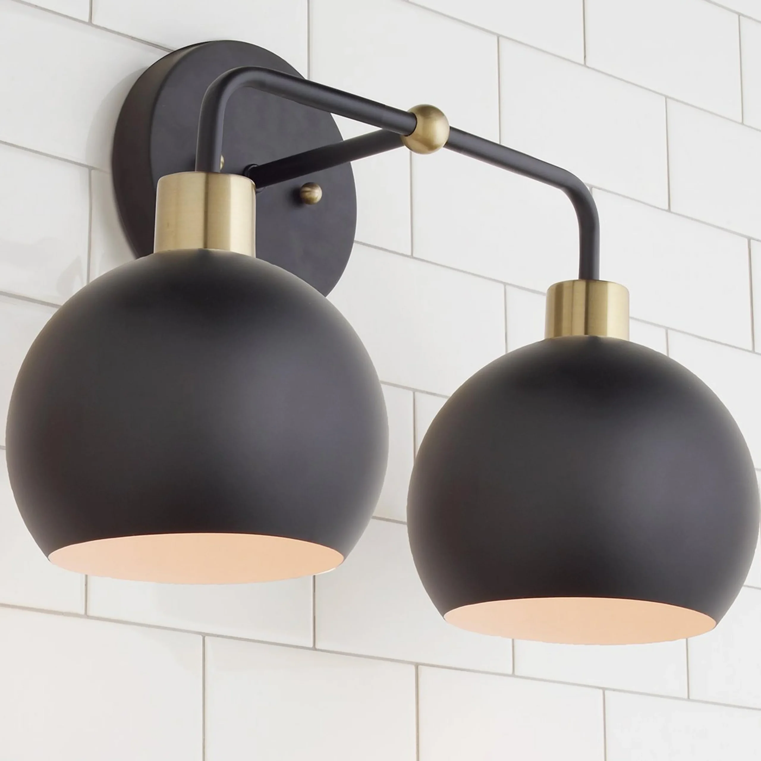 Young House Love Bubble Vanity Light - 2 Light
