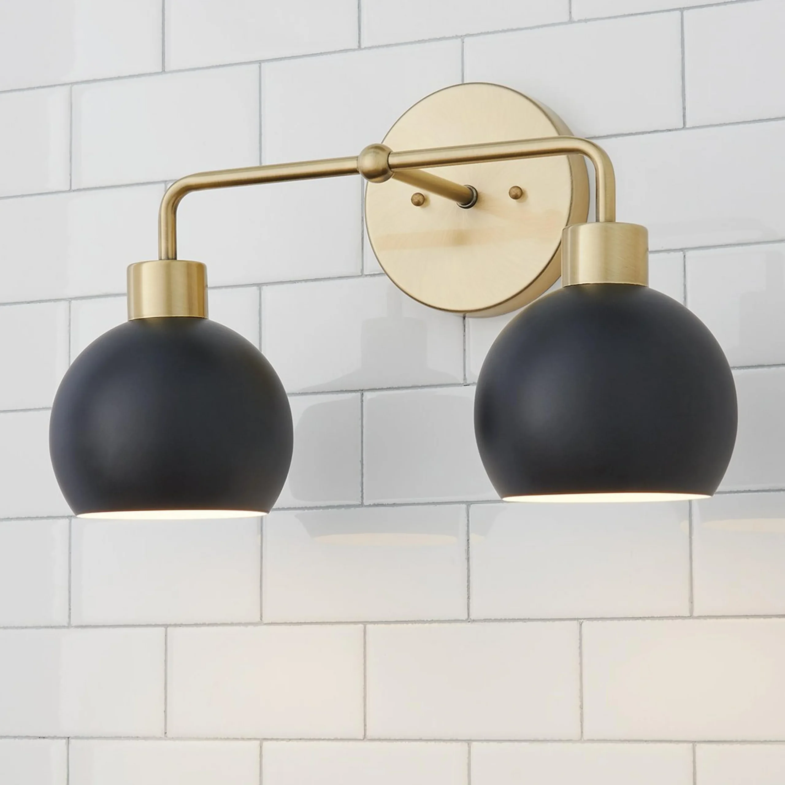 Young House Love Bubble Vanity Light - 2 Light