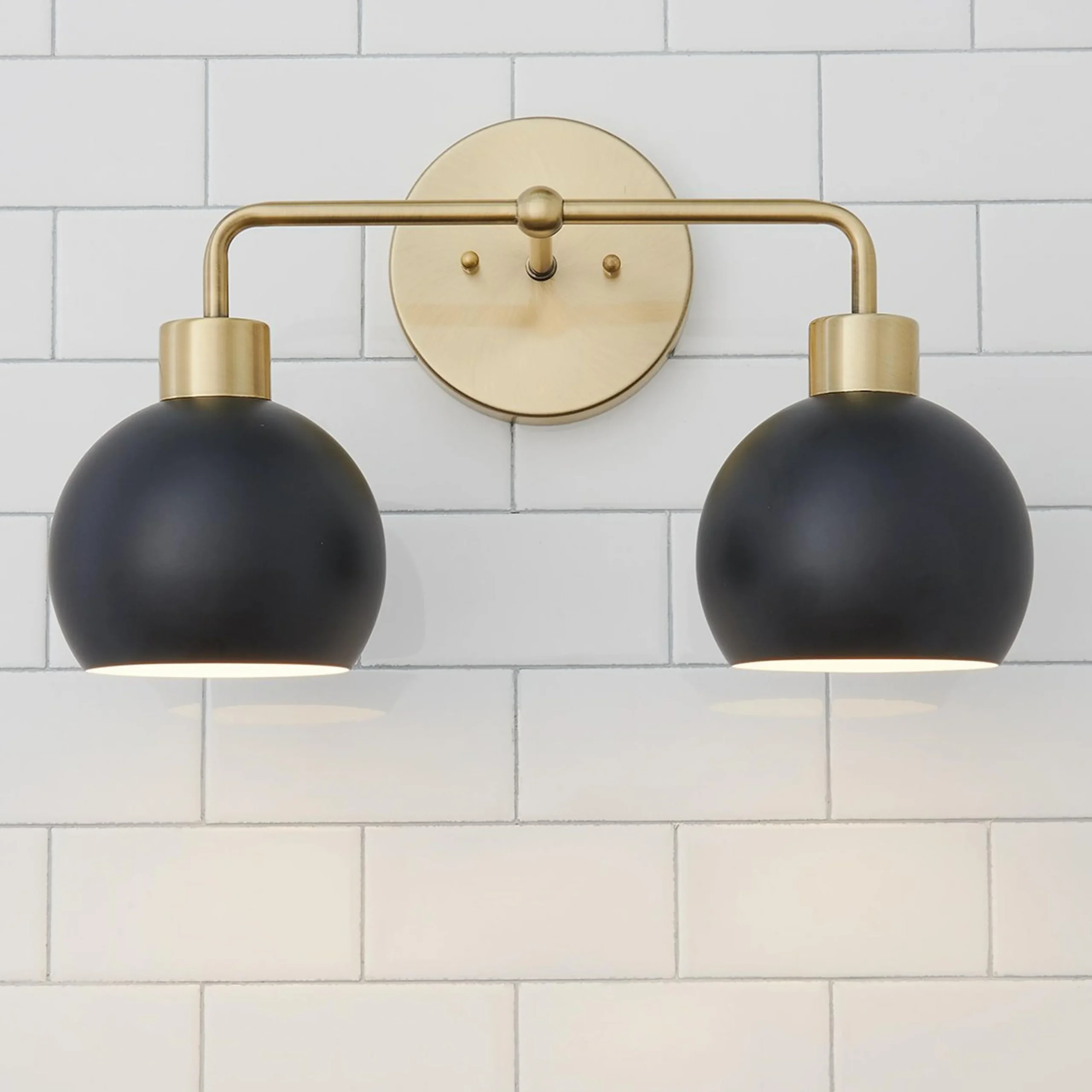 Young House Love Bubble Vanity Light - 2 Light