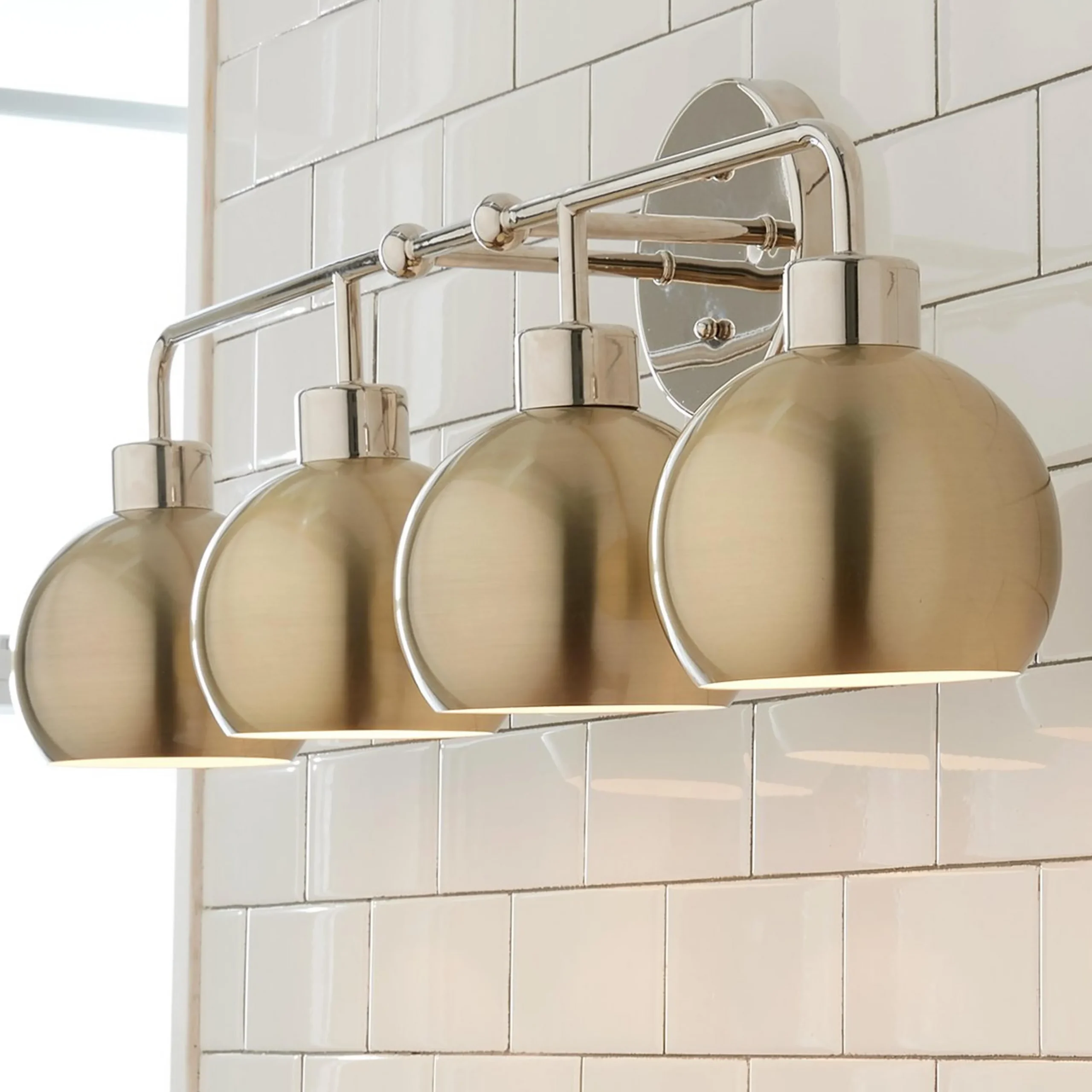 Young House Love Bubble Vanity Light - 4 Light