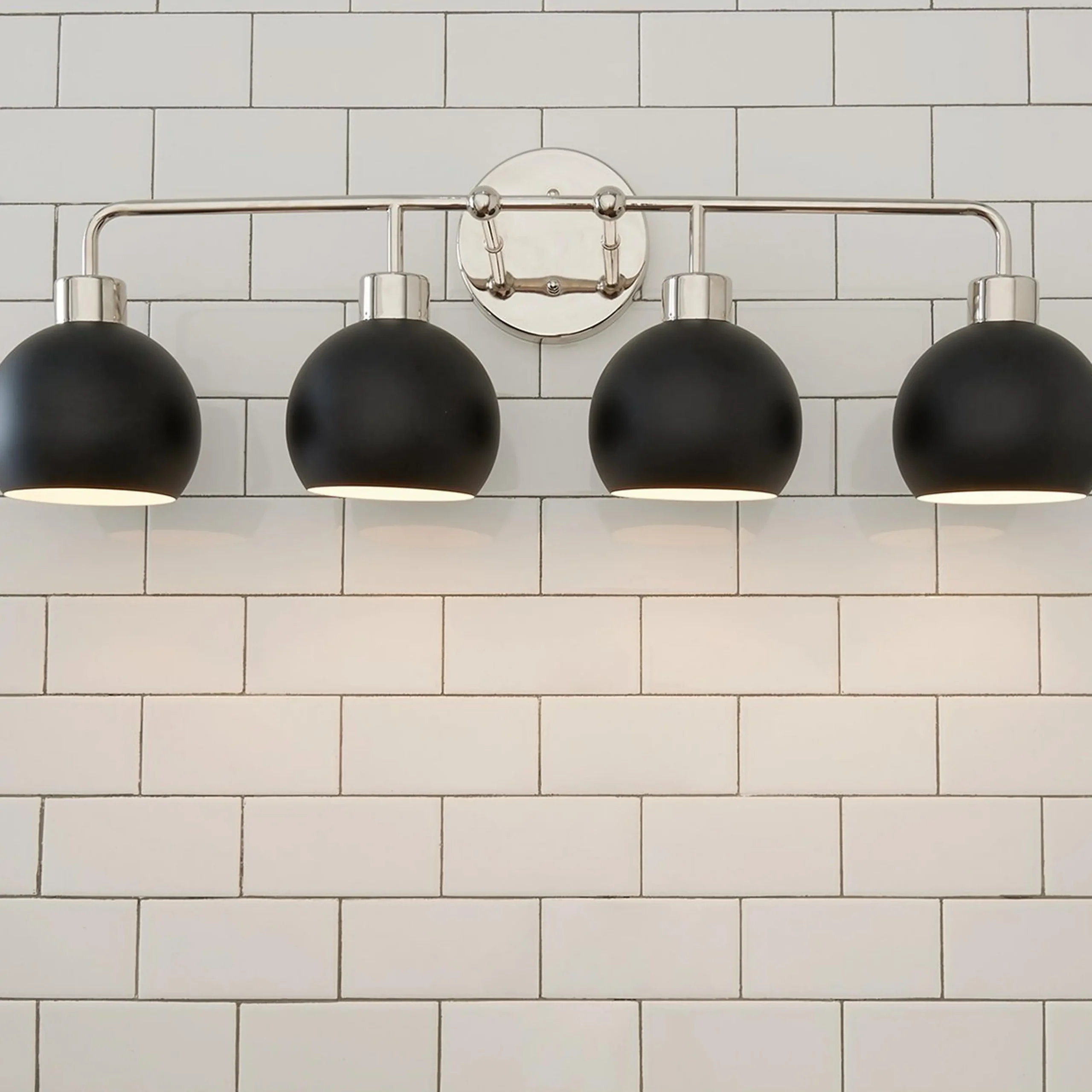 Young House Love Bubble Vanity Light - 4 Light