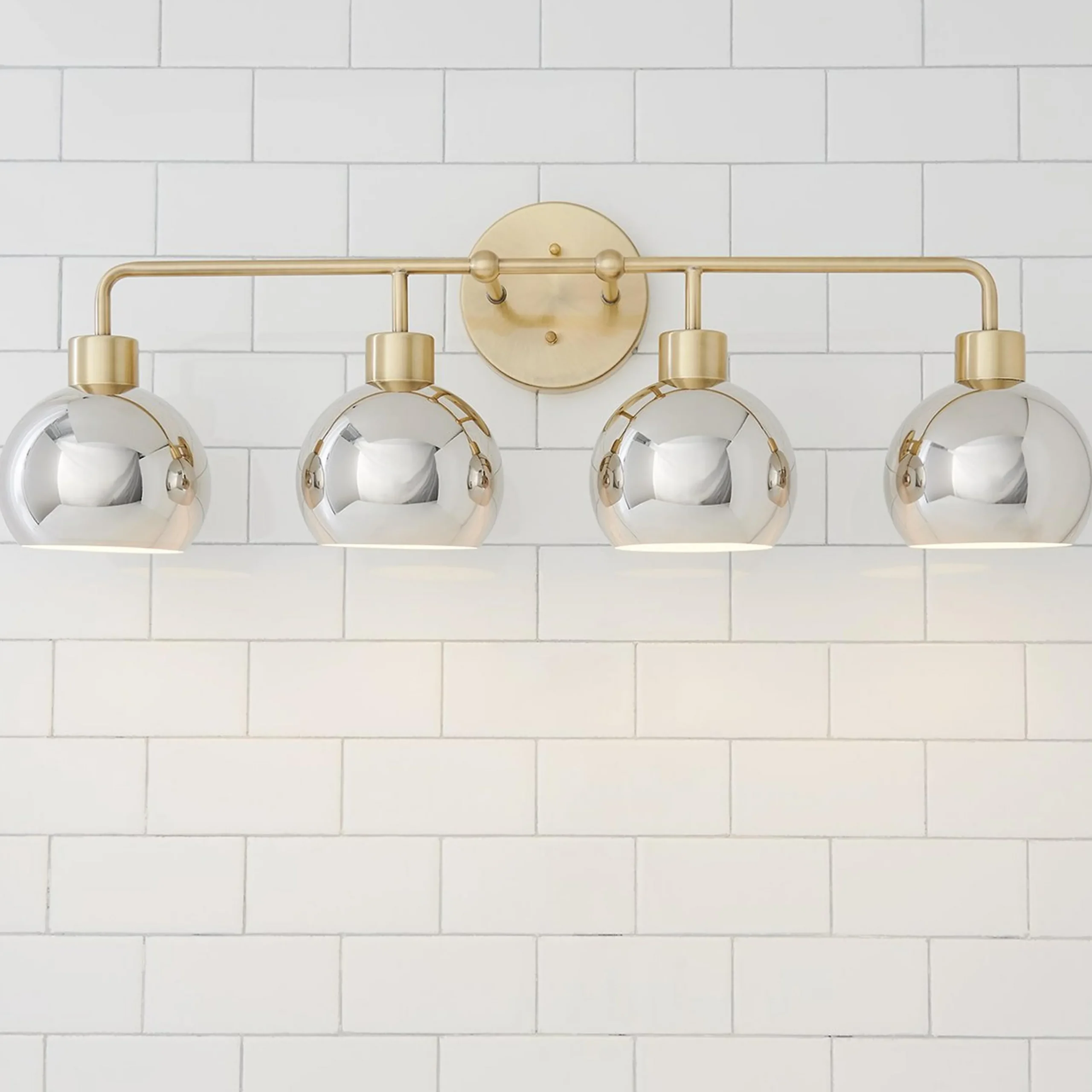 Young House Love Bubble Vanity Light - 4 Light