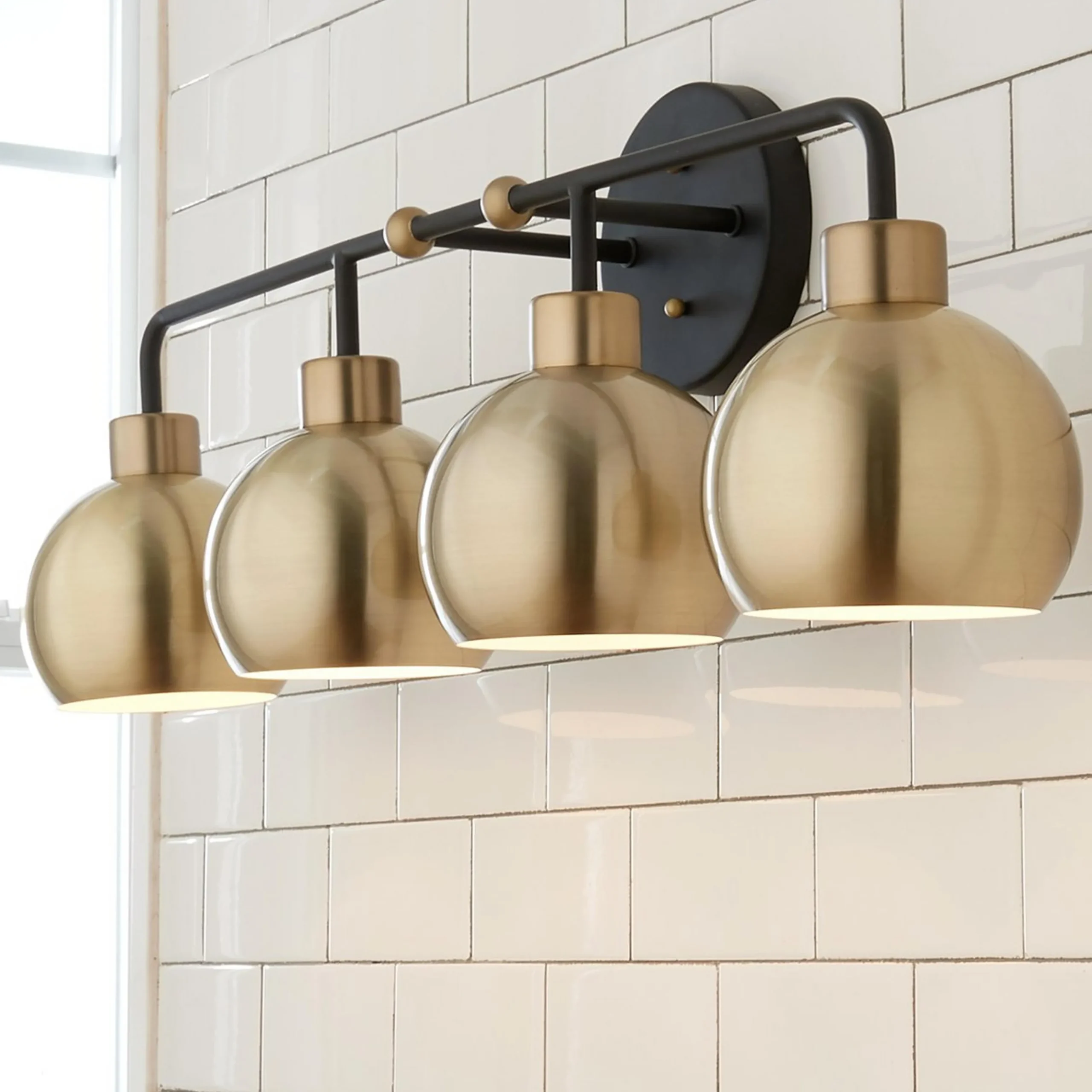 Young House Love Bubble Vanity Light - 4 Light