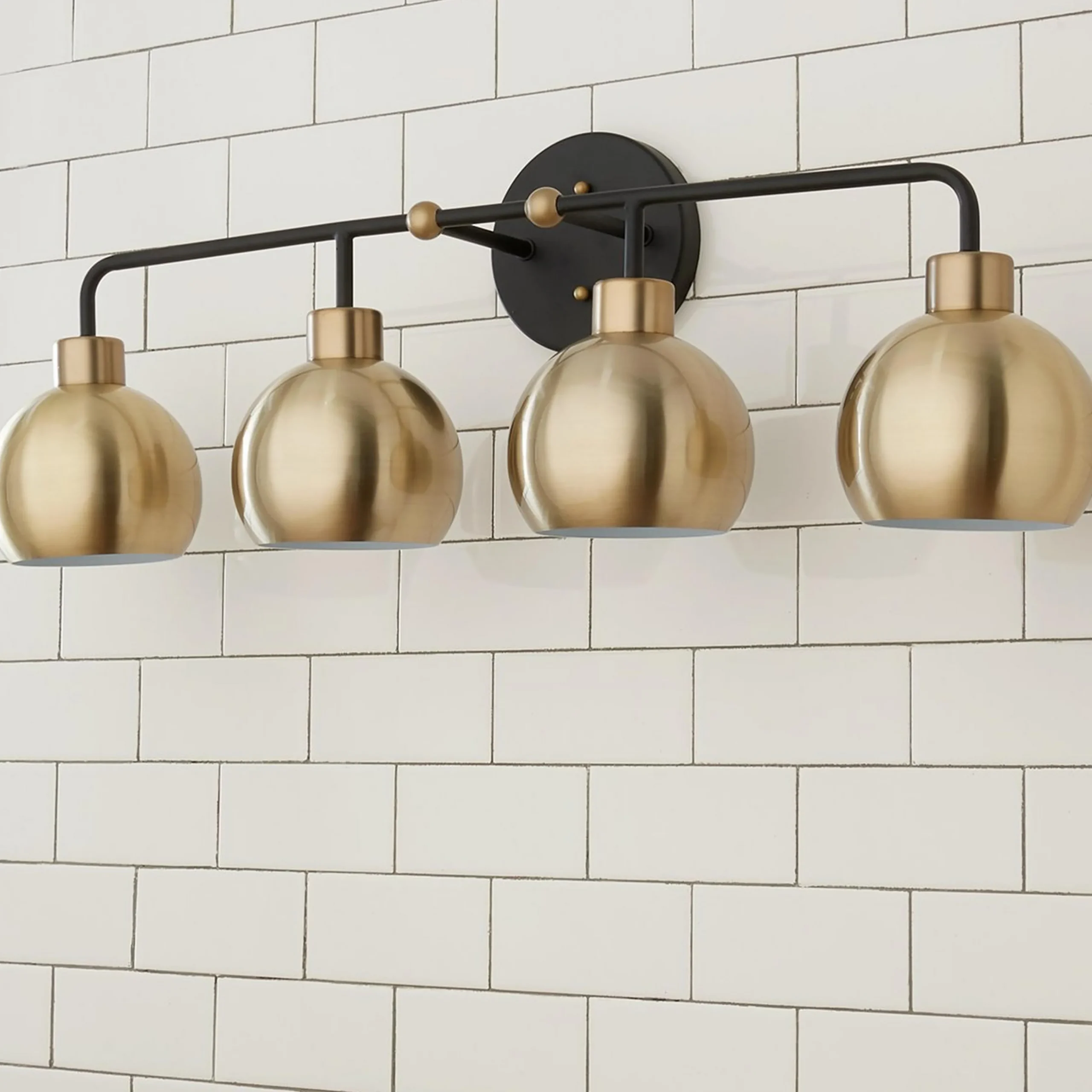 Young House Love Bubble Vanity Light - 4 Light