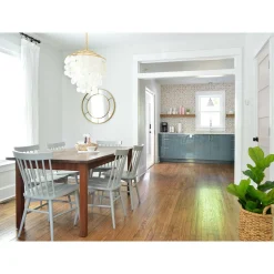 Young House Love Cascade Capiz Chandelier