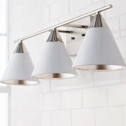 Young House Love Clad Cone Vanity Light - 3 Light