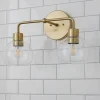 Young House Love Clear Glass Bubble Vanity Light - 2 Light