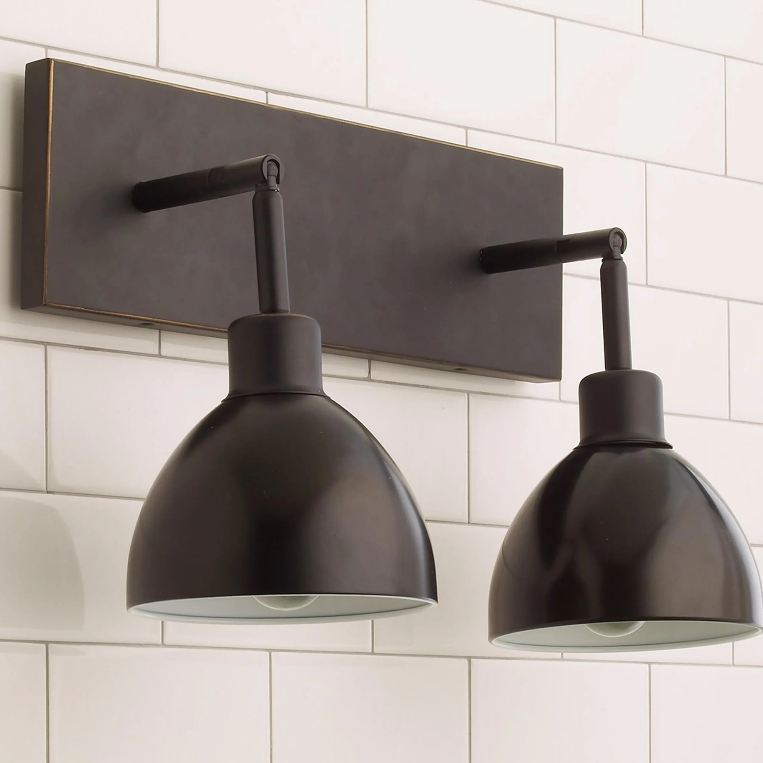 Young House Love Dapper Vanity Light - 2 Light