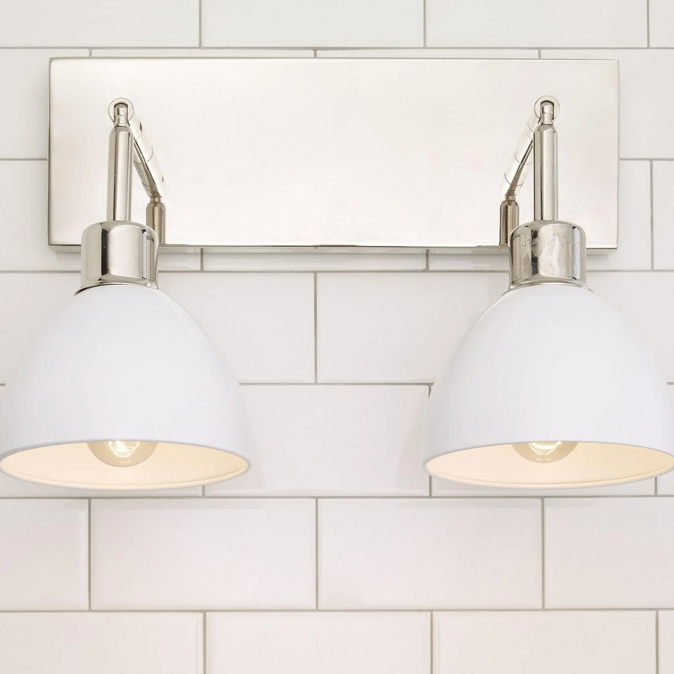 Young House Love Dapper Vanity Light - 2 Light
