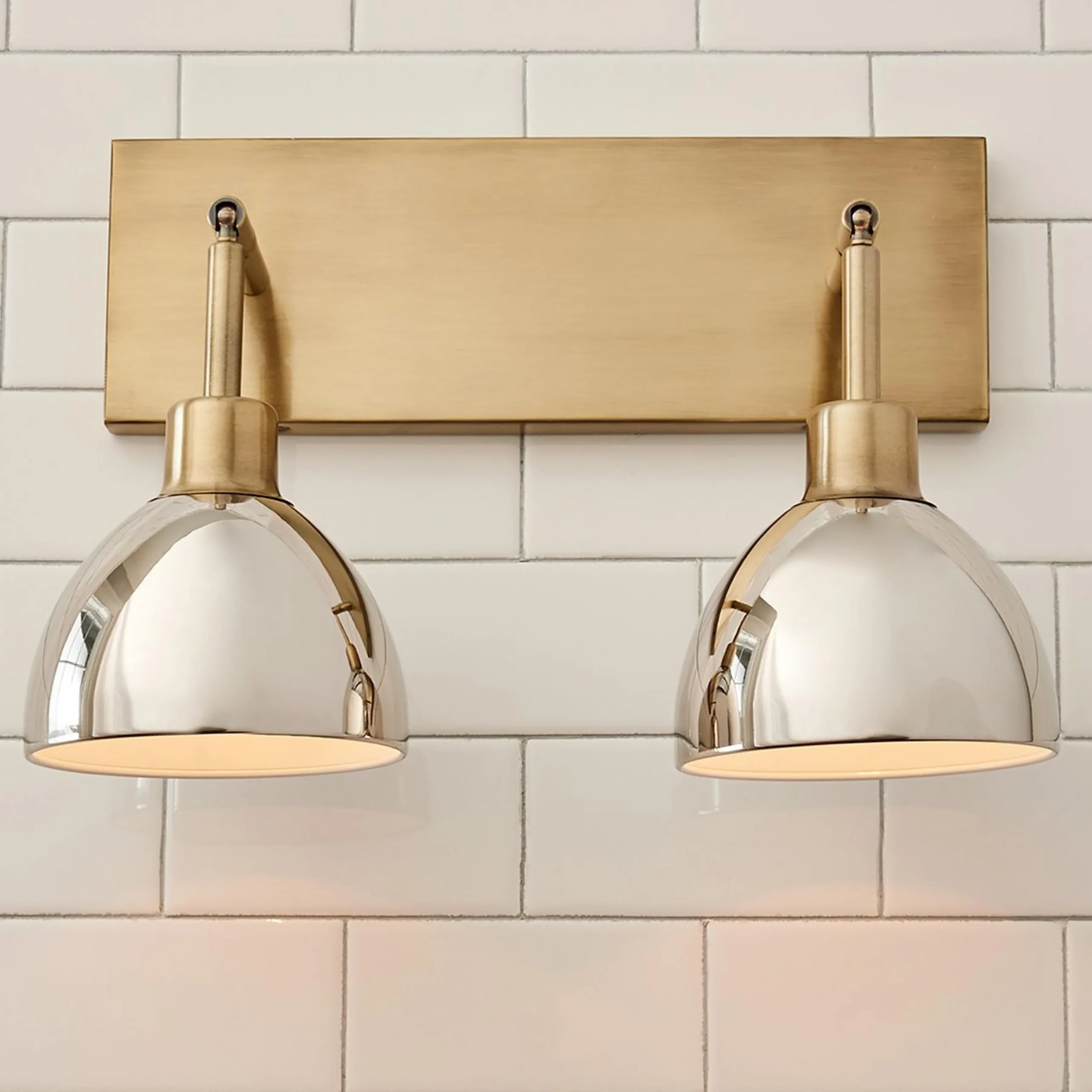 Young House Love Dapper Vanity Light - 2 Light