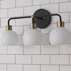 Young House Love Opal Glass Bubble Vanity Light - 3 Light